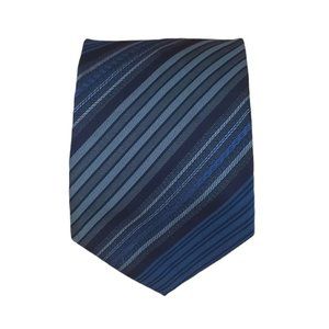 ESCADA Blue Striped Silk Tie ITALY 60"/ 3.7" EC